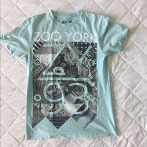 Boys Medium Zoo York Teal Tshirt